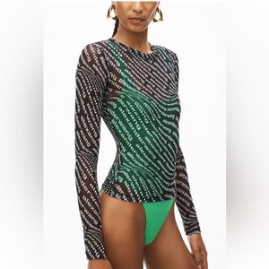 Alexander wang mesh top new with tags size XS